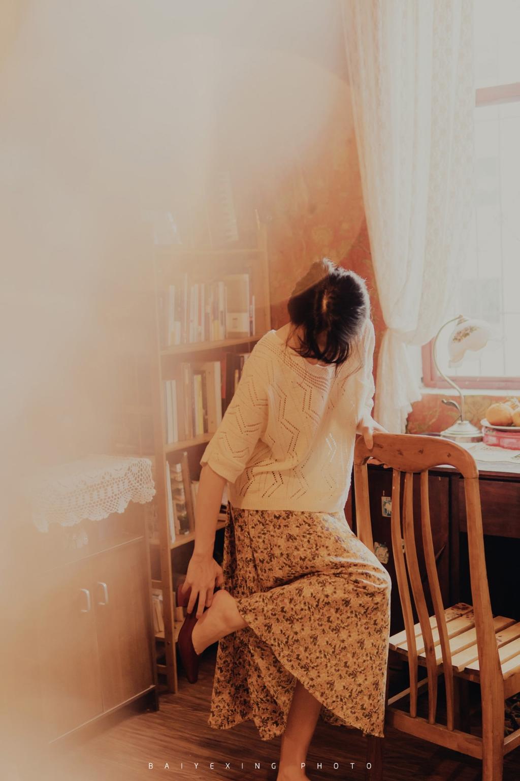 复古时尚随性写真,复古自然写真风格