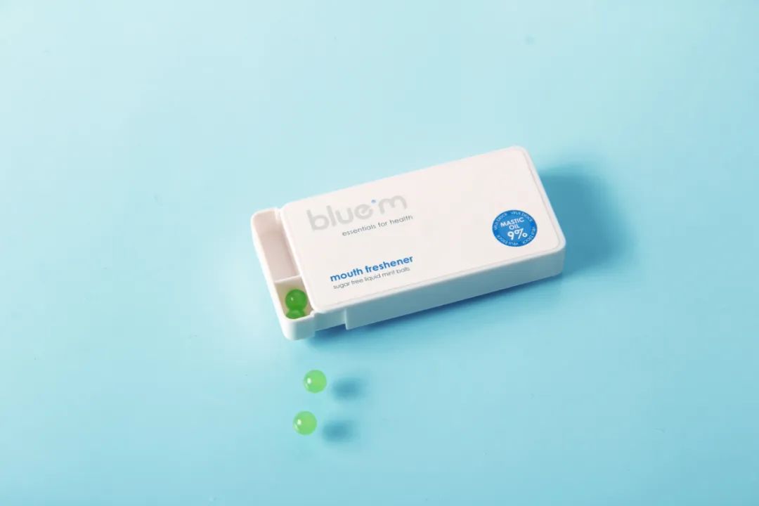 各种各样味道的爆爆珠,日本七星爆珠薄荷味