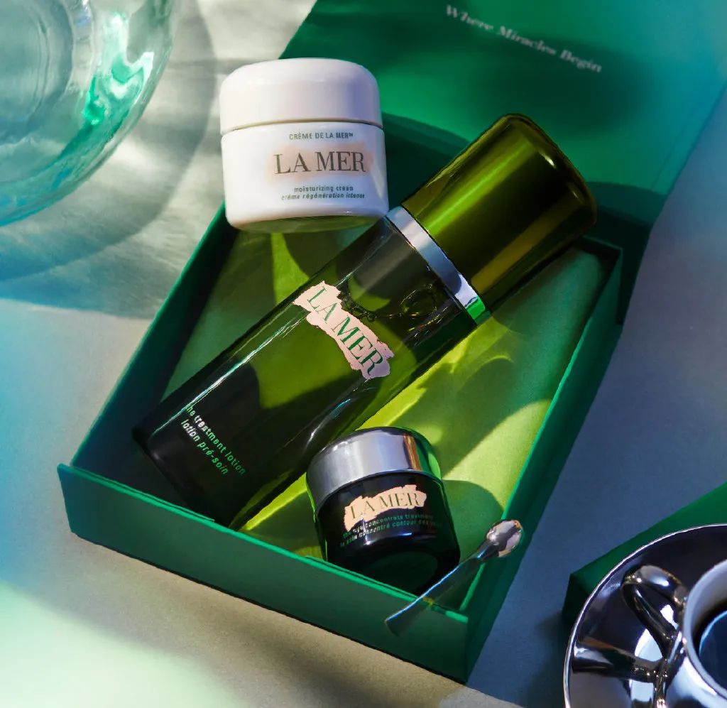 海蓝之谜lamer全新精华凝霜清爽型,lamer海蓝之谜眼霜礼盒