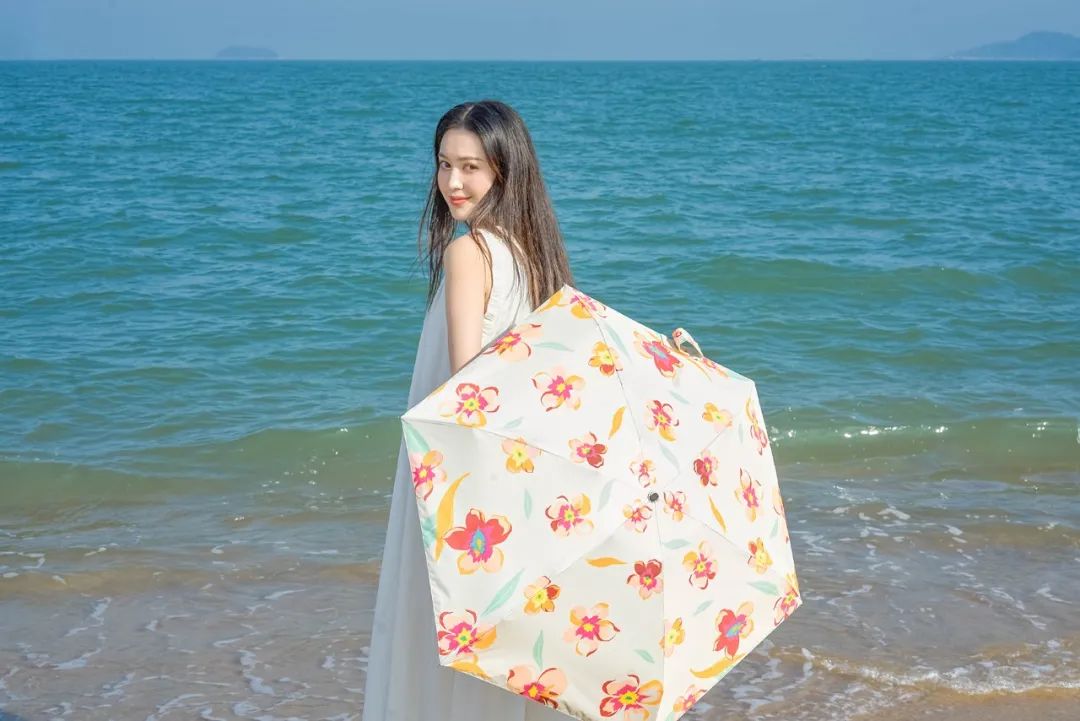 口袋防晒伞防紫外线推荐,日本防晒黑胶便携口袋伞100多元