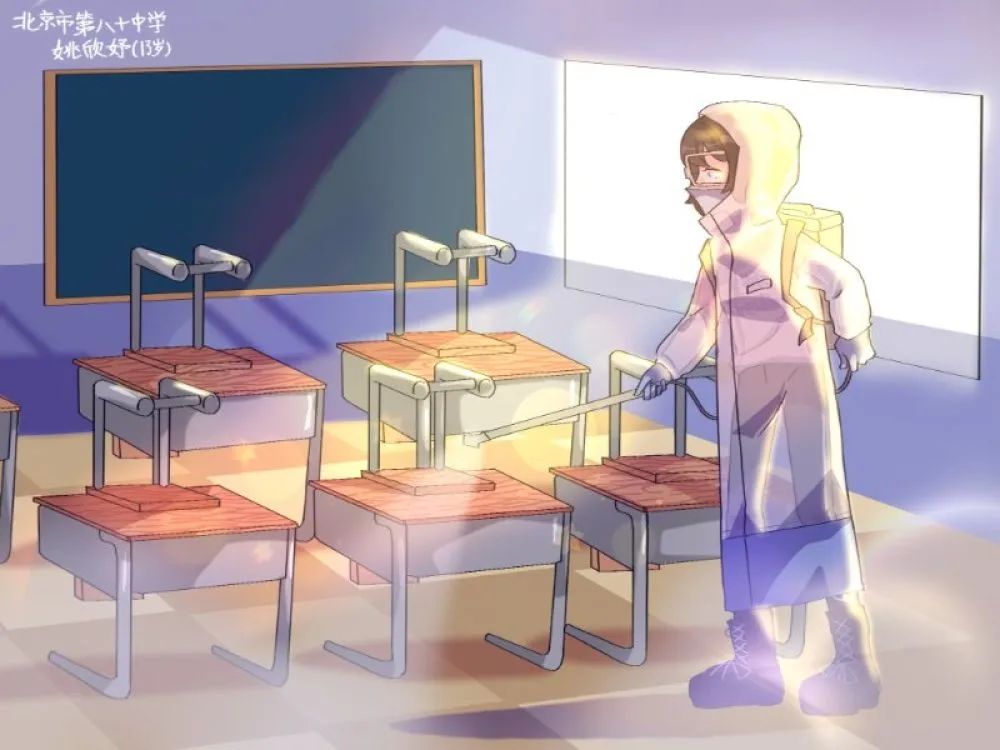 春天的儿童画照片,童画春天