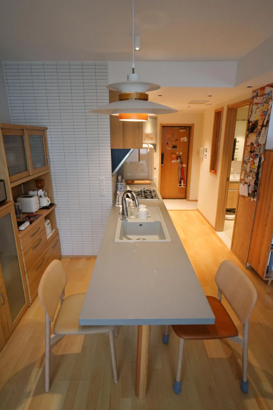 客餐一体设计小户型,客厨一体日式小户型