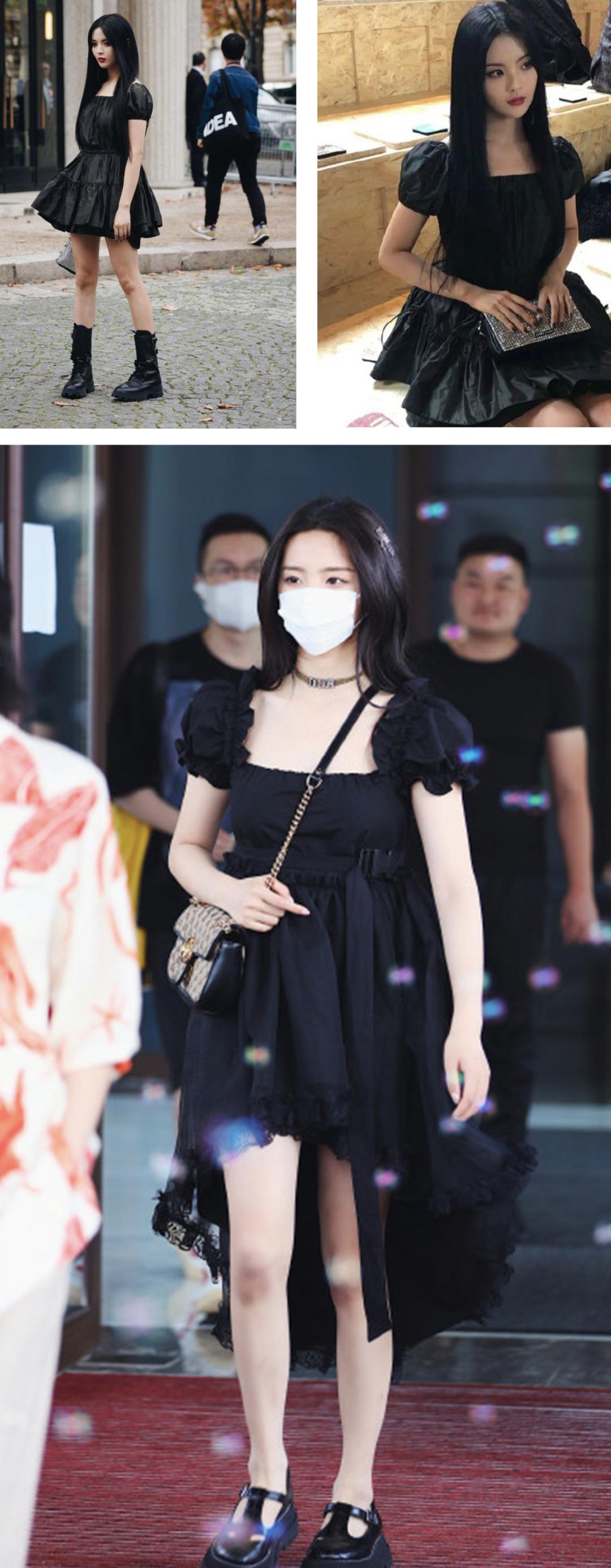 小个子迪士尼在逃公主穿搭,迪士尼公主式穿搭