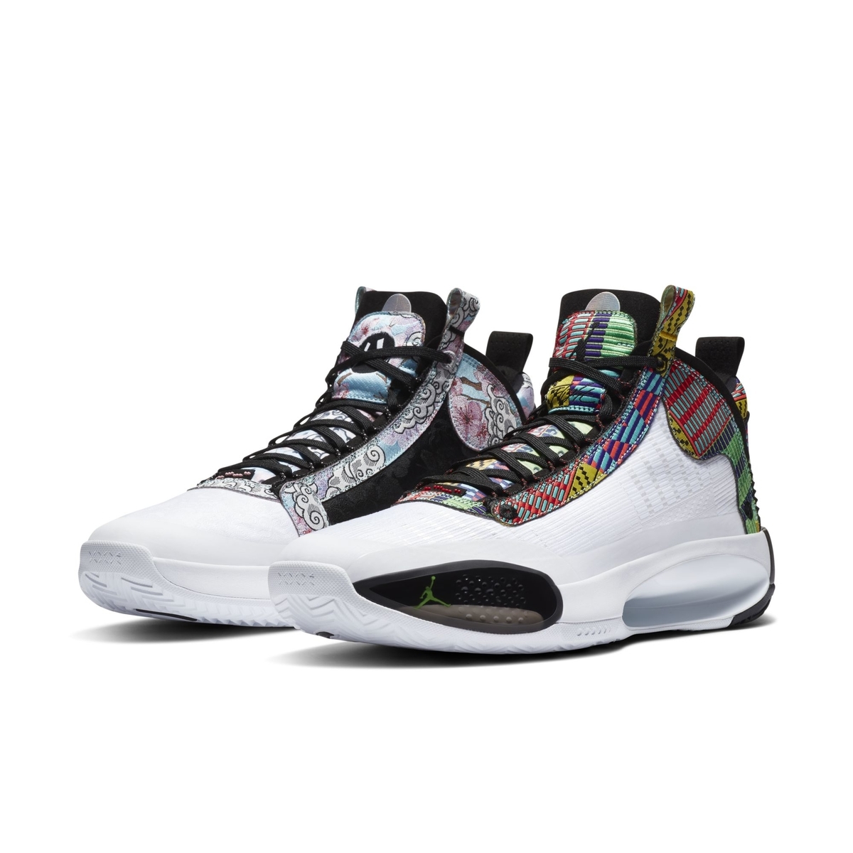 aj34八村塁鸳鸯的鞋盒,八村塁aj34鸳鸯