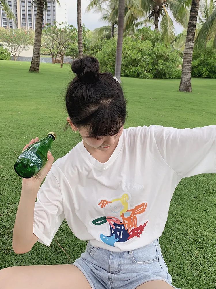 bm风穿搭短袖,bf风夏季短袖