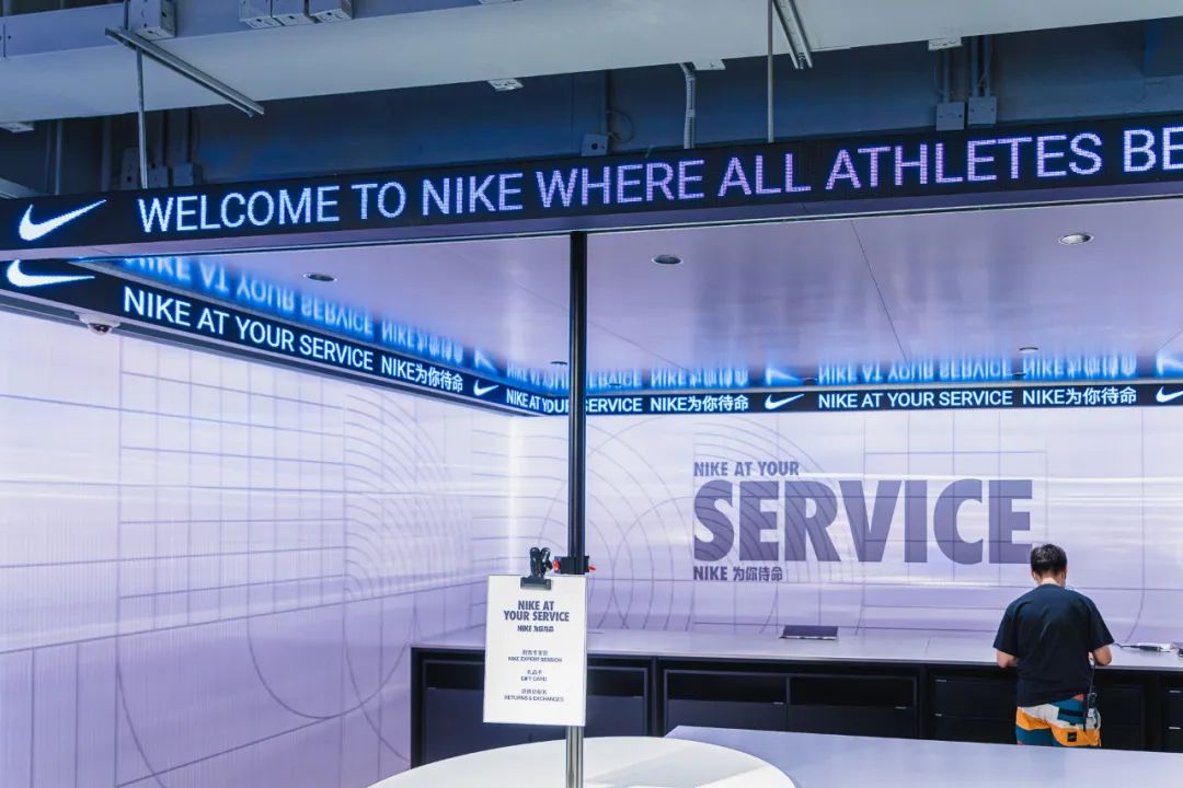 全球nike三大门店,广州nikerise概念店