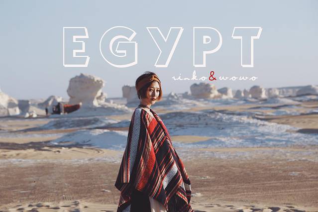 手绘埃及沙与海中的奇迹，我的流浪者之歌