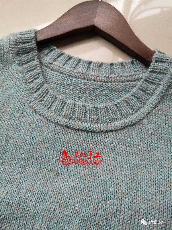 棒针背心编织女教程,两片式宝宝棒针背心