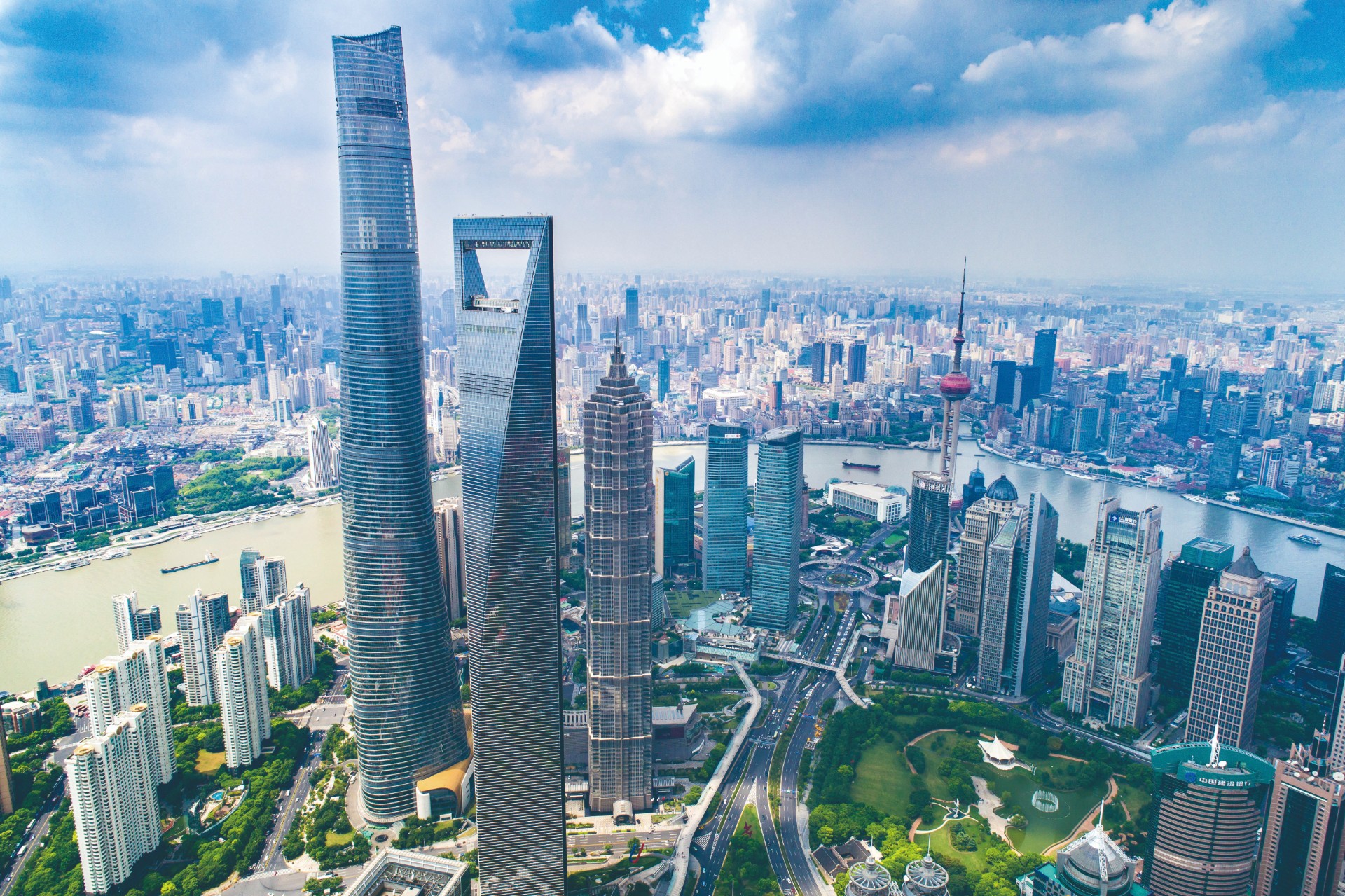 浦东新区全貌,浦东新区市区