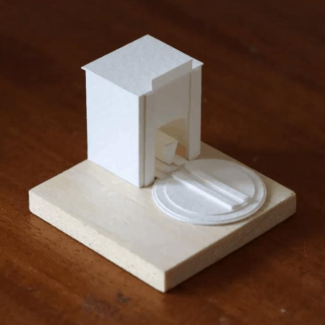 手工diy建筑模型,小丑回魂场景微缩模型手作