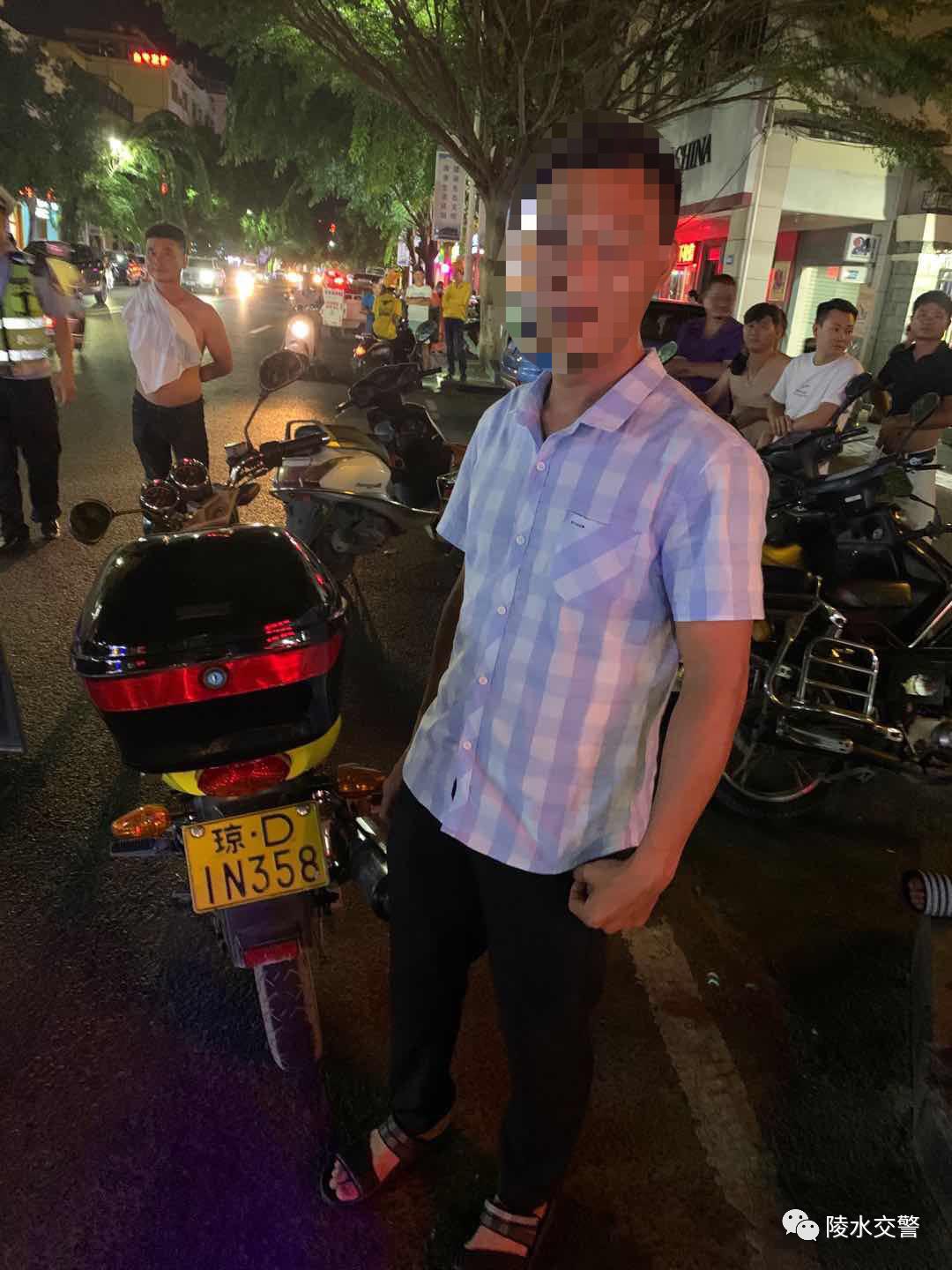 陵水公安交警再曝光酒驾,醉猫被查获