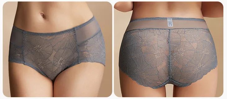 这条优雅精致、凉爽如风的蕾丝*裤内**，是你藏不住的女人味