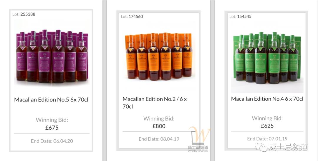 麦卡伦年度限量系列全套,麦卡伦edition系列全套价格