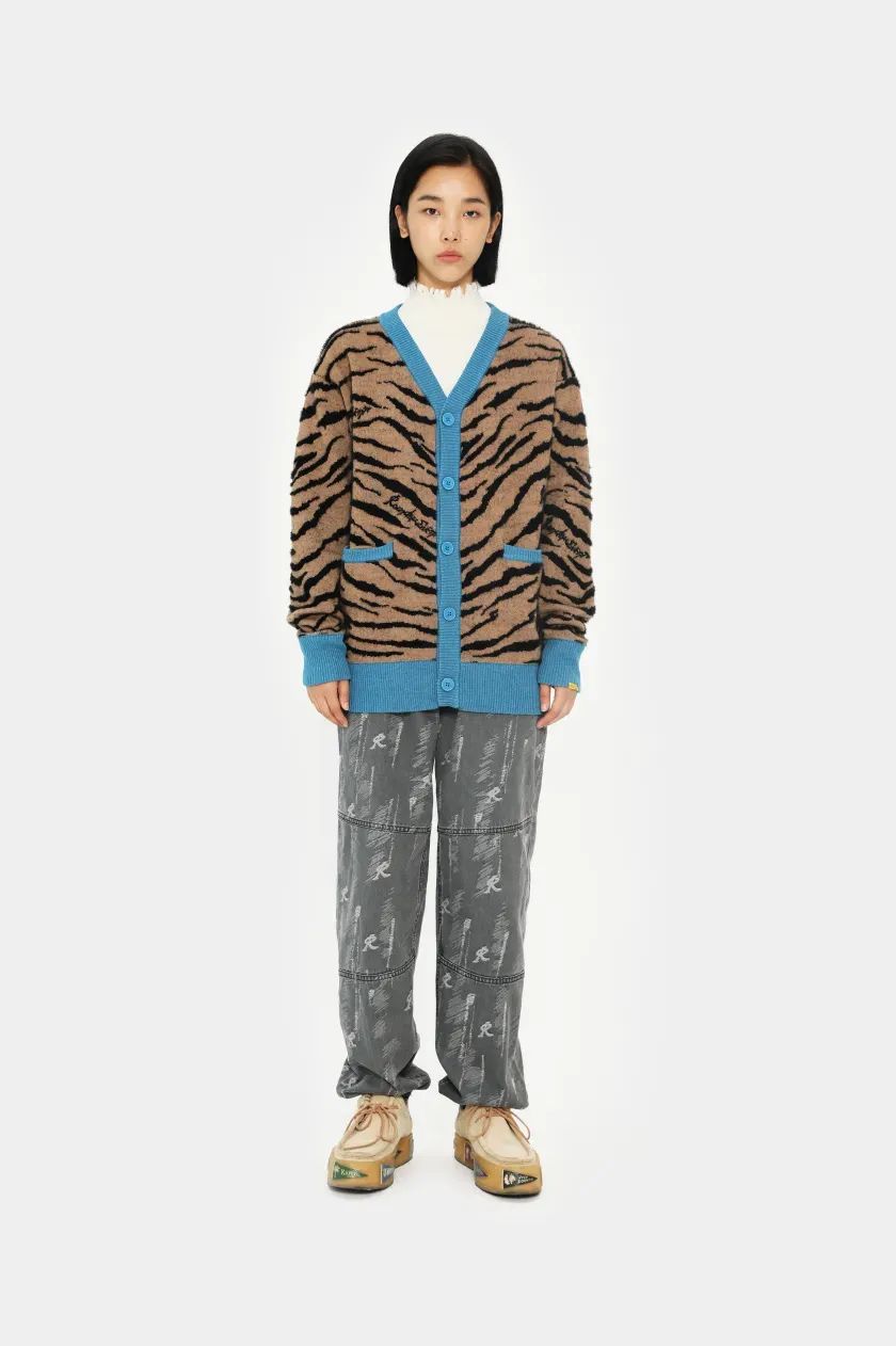 秋冬新款针织开衫女百搭撞色,秋冬必买的基础款针织开衫