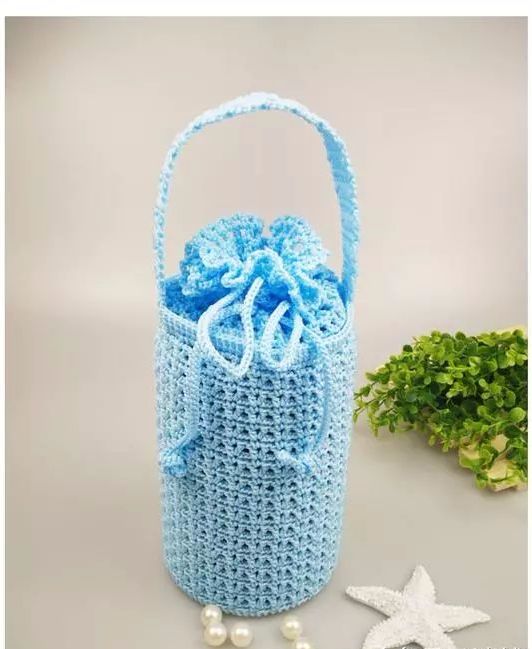 谁说杯子不能穿毛衣，我就做到了（附钩法）