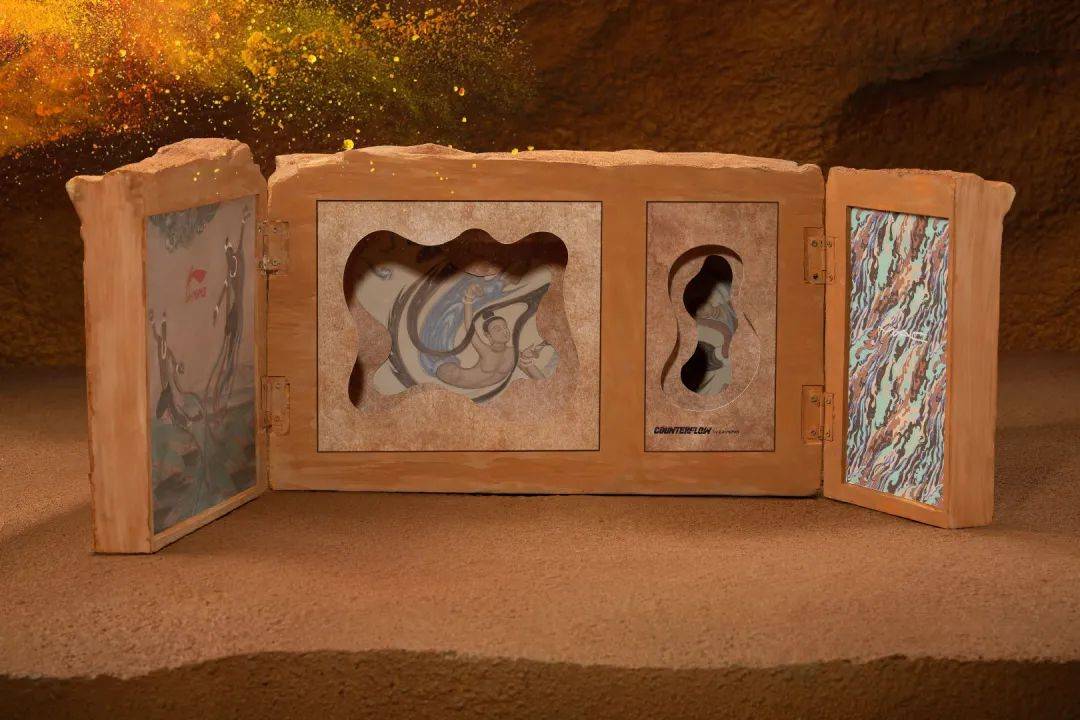 敦煌壁画彩妆,敦煌壁画与美妆联名