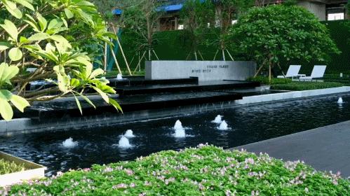 融创长乐壹号湖上样板房,景观蒙太奇