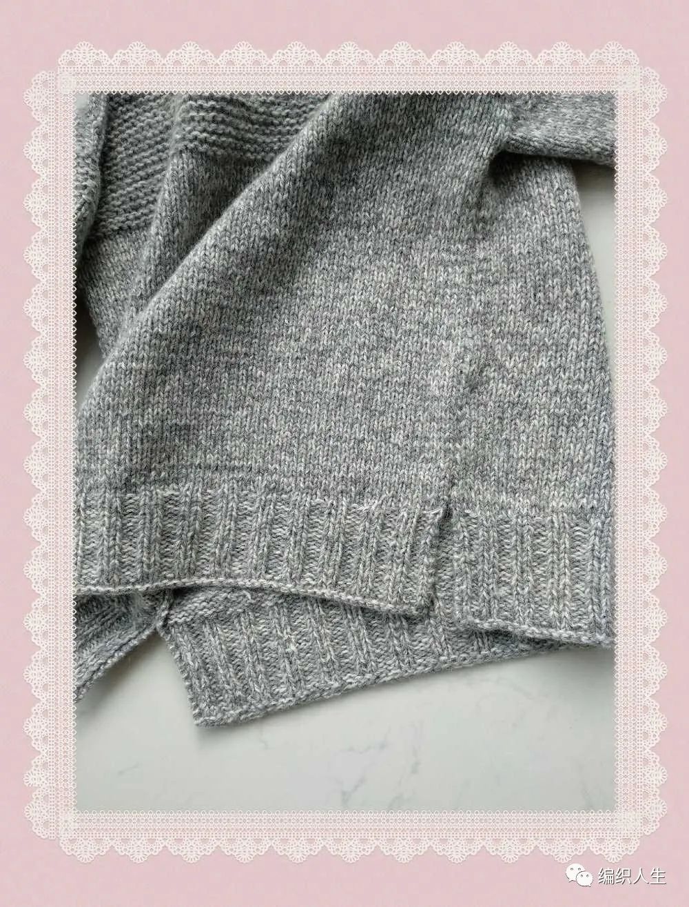 粗棒针女童套头毛衣编织,9号棒针织套头毛衣肩膀留多少针