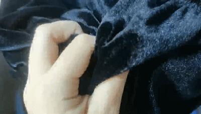 这条丝绒阔腿裤绝了，“吃肉”10斤，显高5CM！布料亮滑细腻