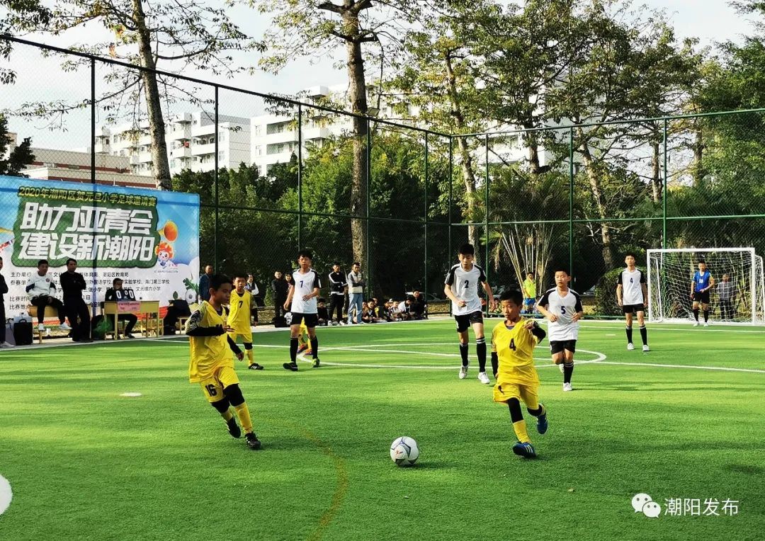 绿茵盛况！我区举办“助力亚青会•建设新潮阳”2020年潮阳区贺元旦小学足球邀请赛
