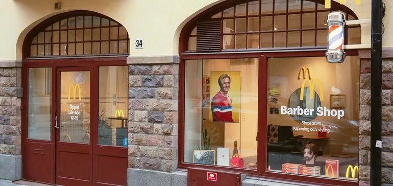 麦当劳美发,麦当劳理发