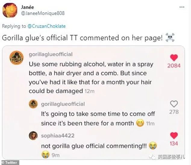 万能胶给头发定型,网红用万能胶