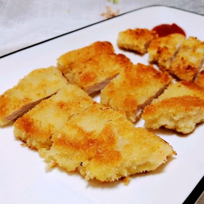 日式猪排怎么煎,煎猪排做法教学视频