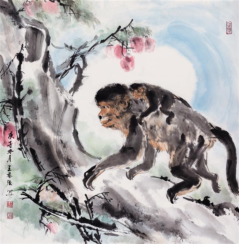 王林强国画作品欣赏,王林的山水画作品欣赏