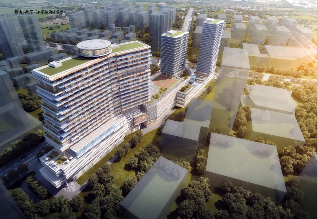 八闽漳州不夜城项目,漳州华侨饭店规划图