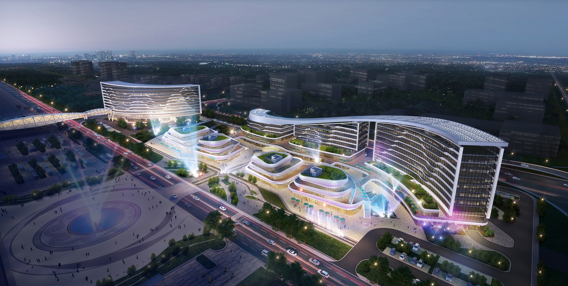 龙洞堡综合体项目停车场,龙洞堡机场扩建土石方工程