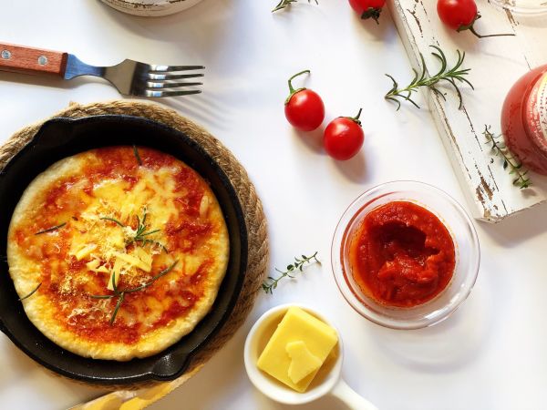 简易版披萨平底锅,平底锅披萨