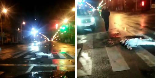 凌晨最暖车灯！他守护晕倒男子半小时