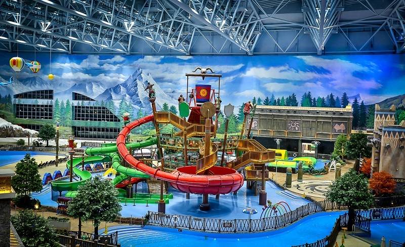 推荐不怕水脏的水上乐园,周末适合去的水上乐园室内