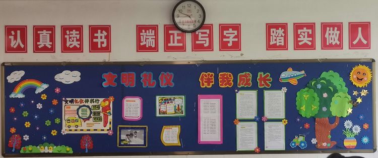 文明礼貌防溺水黑板报,德育及防溺水黑板报