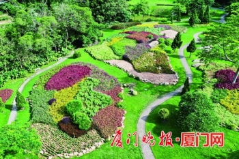 厦门十大名景,厦门万石植物园效果图