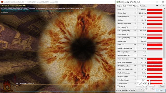 影驰hofextreme3080ti,影驰geforcertx3080ti金属