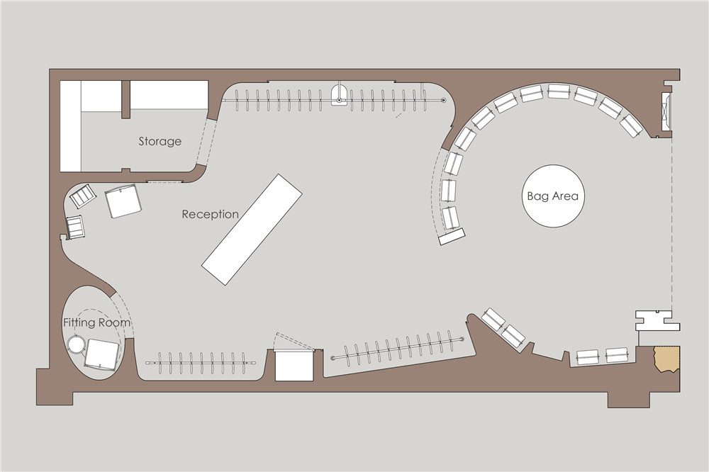 欧阳跳建筑设计|无锡R.JIE服装买手店