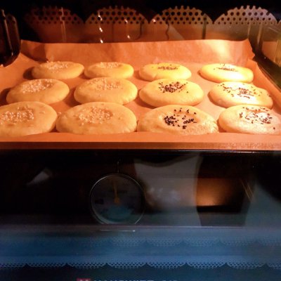 自制不腻口的酥脆饼干,自制桃酥饼干不用烤箱的做法