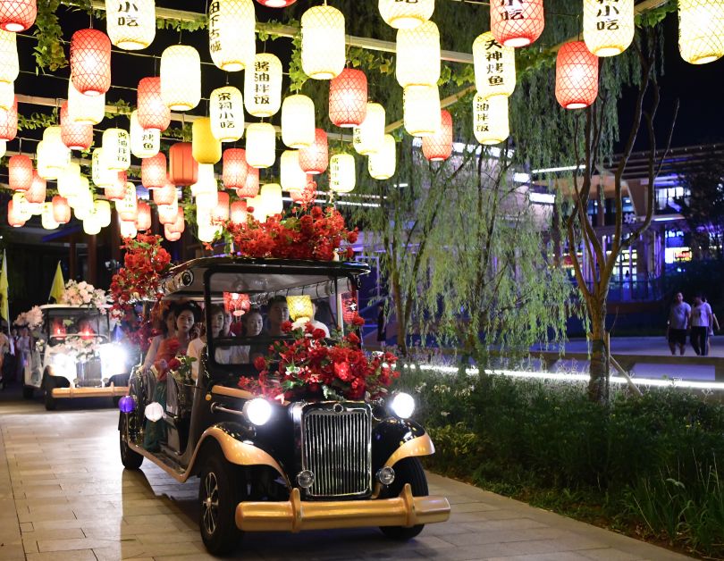 万载古城七夕直播,《七夕之夜》