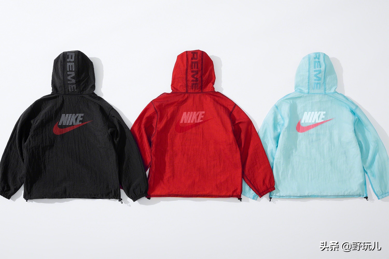 耐克supreme联名两面穿,nikexsupreme双面夹克