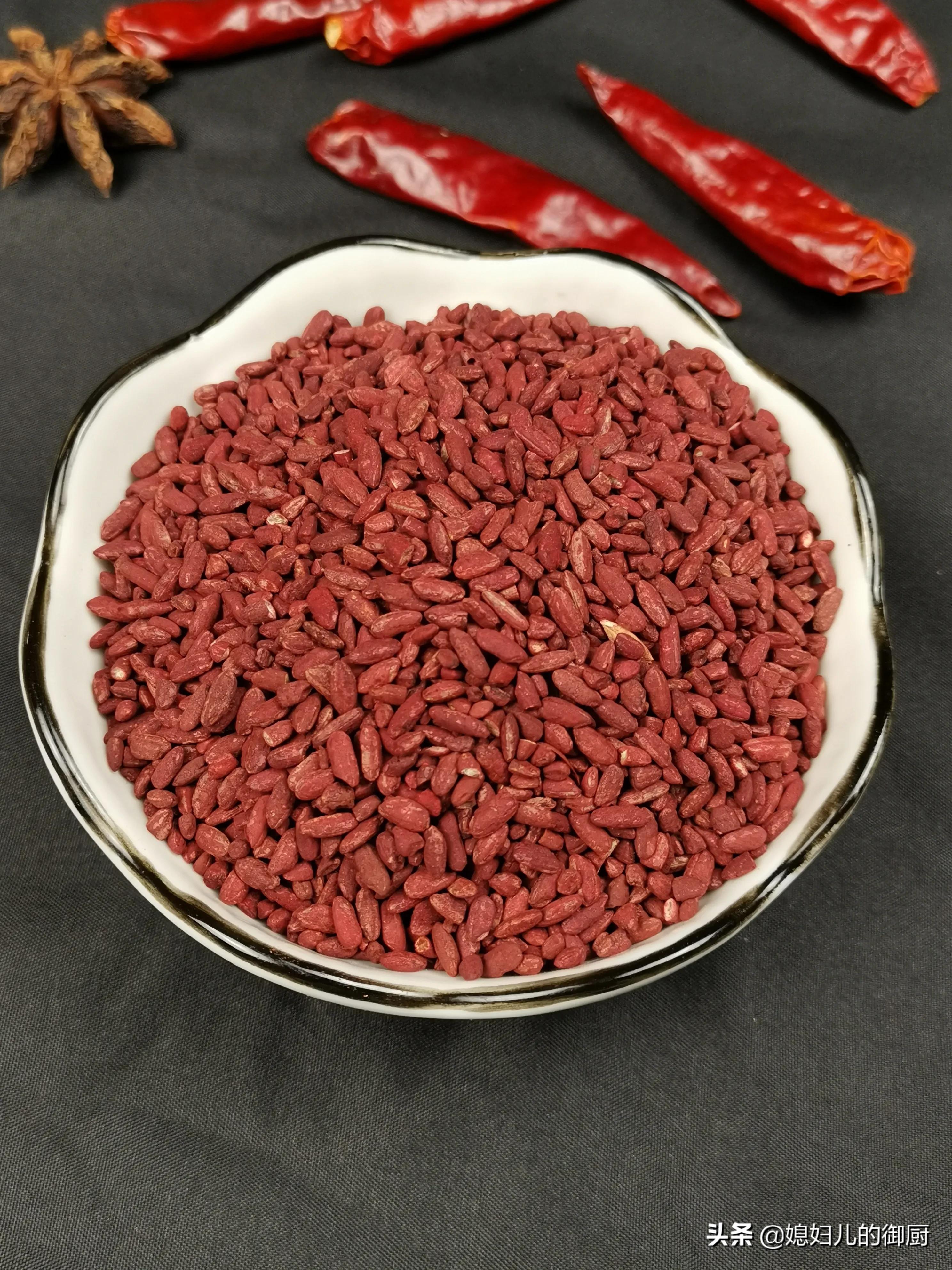 红曲米，红曲粉，红曲红在卤肉调色过程中的正确使用方法