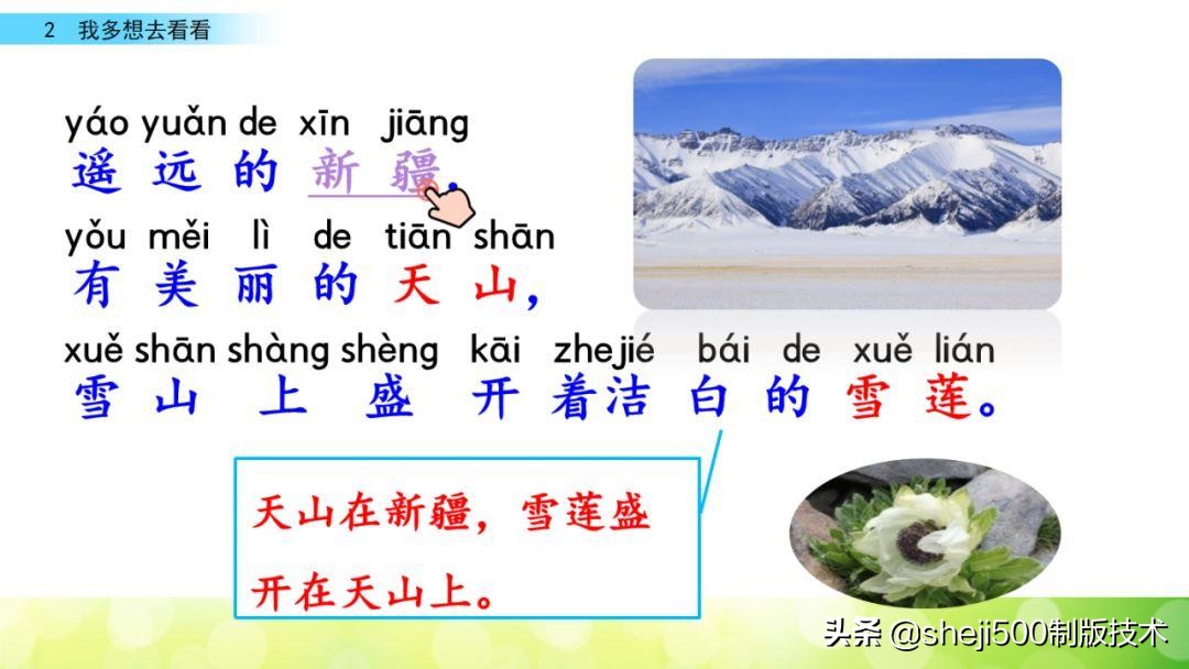 一年级下册第2课我多想去看看,一年级下册语文多想去看看预习