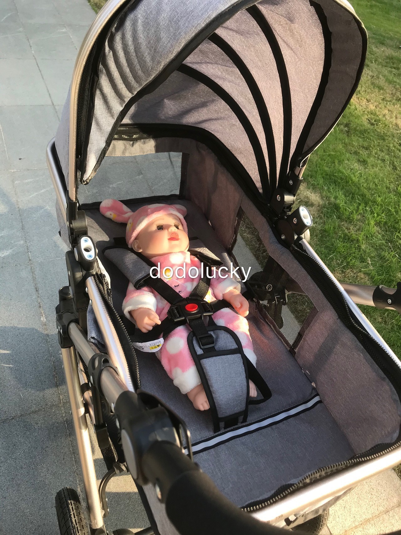 永久高景观婴儿车双向可折叠,性价比最高的高景观婴儿车