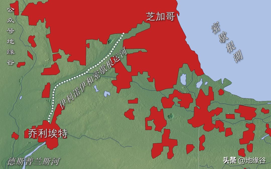 五大湖是怎样从墨西哥湾出海的？