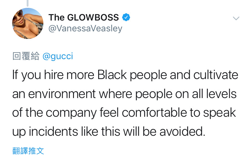 求生欲极强的奢侈品牌Gucci，陷入了种族歧视风波。