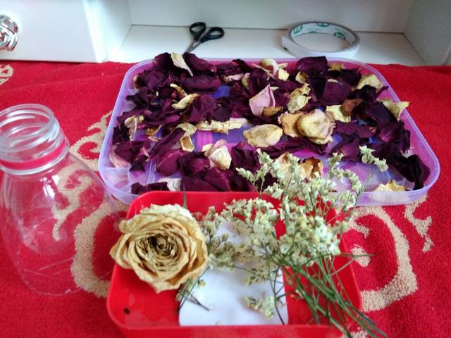 干花花瓶的制作方法,干花制作花朵