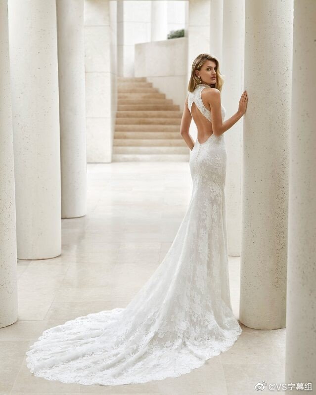 荷兰模特#BregjeHeinen#为婚纱品牌拍摄2020目录