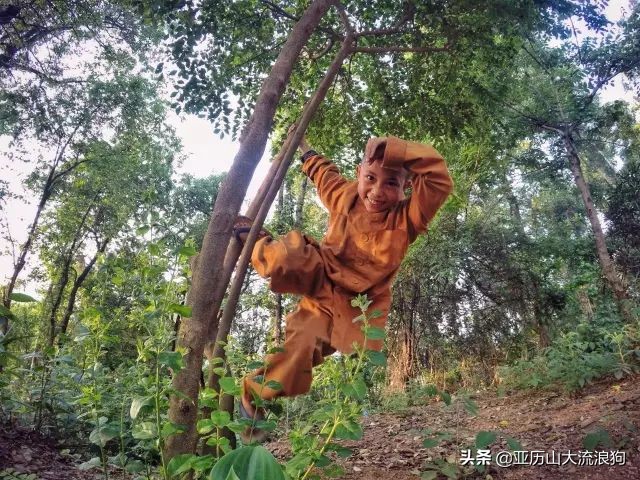 中缅边境的佛寺,旅途中遇到藏区僧人