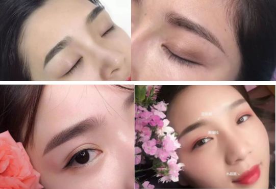 赵丽颖脸型适合什么眉形,赵丽颖纹眉了吗