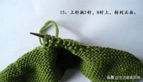 钩织宝宝鞋教程视频棒针,婴儿鞋编织教程初学棒针简单易学